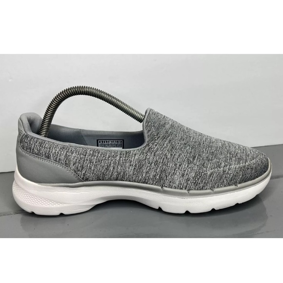 Skechers GOwalk 6 Grand Horizon Womens Sz 8 Wide Gray Walking/Comfort Superb! - Picture 5 of 16